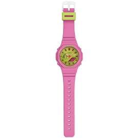 Casio GMA-S2100BS-4AER G-Shock Classic Ana-Digi Wristwatch Pink/Yellow