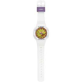 Casio GMA-S2100BS-7AER G-Shock Classic Ana-Digi Wristwatch White/Purple