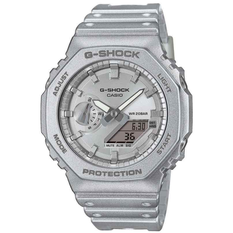 Casio GA-2100FF-8AER G-Shock Men's Watch Forgotten Future Silver Tone 4549526355301