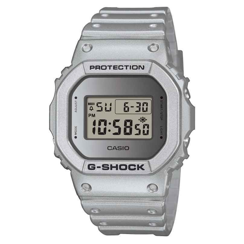 Casio DW-5600FF-8ER G-Shock The Origin Digital Watch Silver Tone 4549526353888