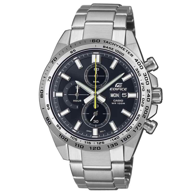 Casio EFR-574D-1AVUEF Edifice Chronograph Men's Watch Steel/Black 4549526358845