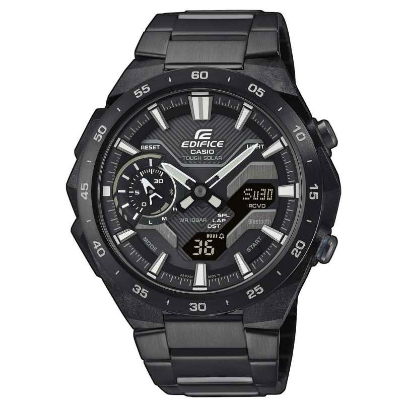 Casio ECB-2200DC-1AEF Edifice Men's Watch Windflow Solar Bluetooth Black 4549526359118