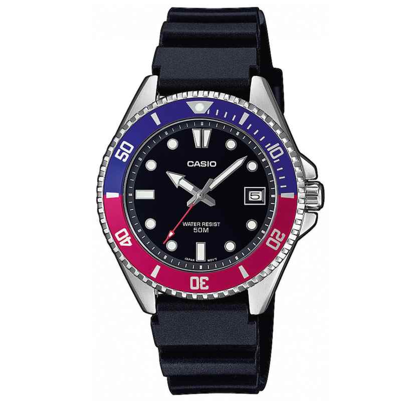 Casio MDV-10-1A2VEF Watch in Unisex Size Black 4549526361043
