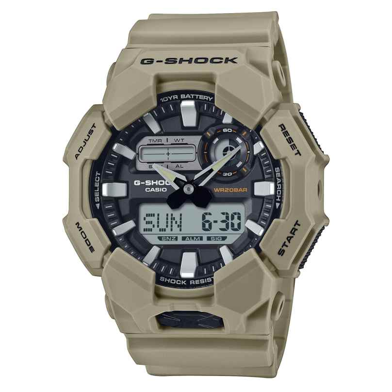 Casio GA-010-5AER G-Shock Classic Ana-Digi Men's Watch Olive Green 4549526384196