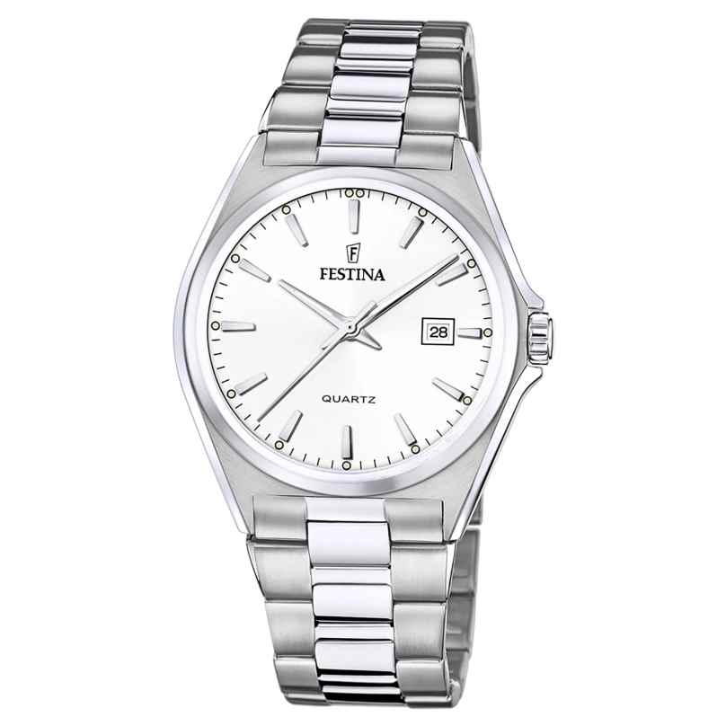 Festina F20552/2 Herren-Armbanduhr Quarz Stahl/Silberfarben 8430622778964