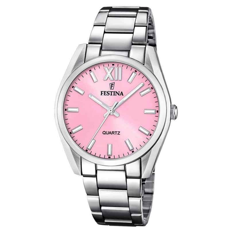 Festina F20622/2 Ladies' Wristwatch Quartz Steel/Rose Tone 8430622787935