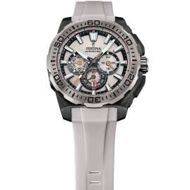 Festina F20726/1 Herrenuhr Chronograph Schwarz/Sandfarben