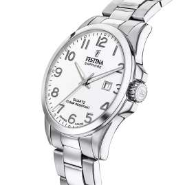 Festina F20024/1 Herrenuhr Stahlband mit Saphirglas