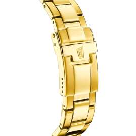 Festina F20044/2 Herrenarmbanduhr mit Saphirglas Goldfarben