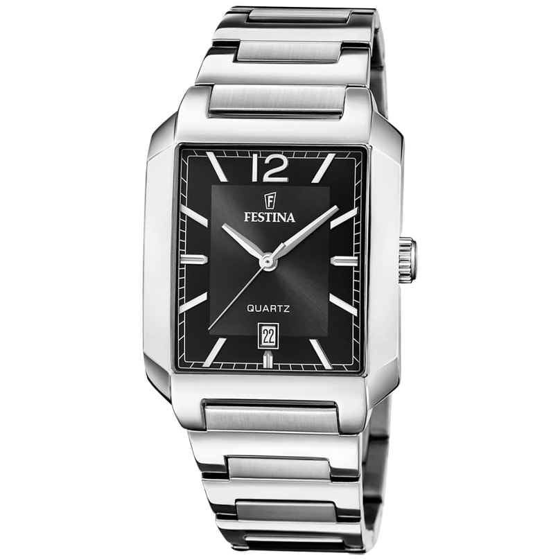 Festina F20677/4 Herrenuhr Rechteckig Schwarz 8430622819063