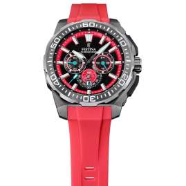 Festina F20725/5 Herrenuhr Chronograph Rot