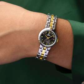 Festina F20747/4 Damen-Quarzuhr Zweifarbig/Schwarz