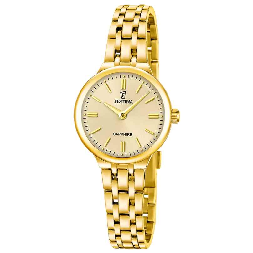 Festina F20745/2 Damenuhr Quarz Goldfarben 8430622859717