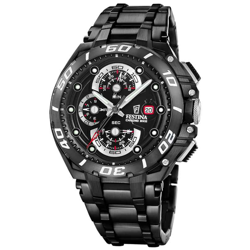 Festina F20756/1 Herrenuhr Chronograph Chrono Bike Special Edition Schwarz 8430622876530