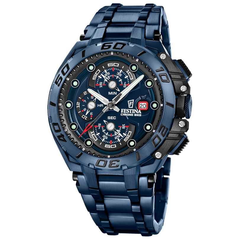 Festina F20757/1 Herren-Chronograph Chrono Bike Special Edition Dunkelblau 8430622877001
