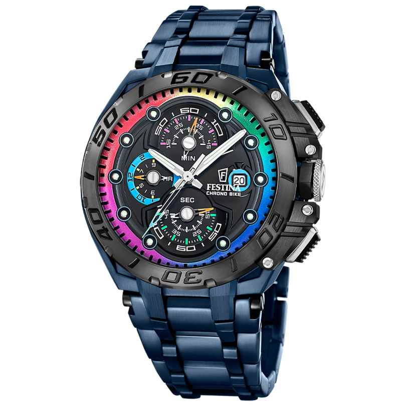Festina F20759/1 Herrenuhr Chronograph Chrono Bike Special Edition Bunt 8430622876547