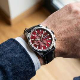 Festina F20692/5 Herrenuhr Chronograph Schwarz/Rot