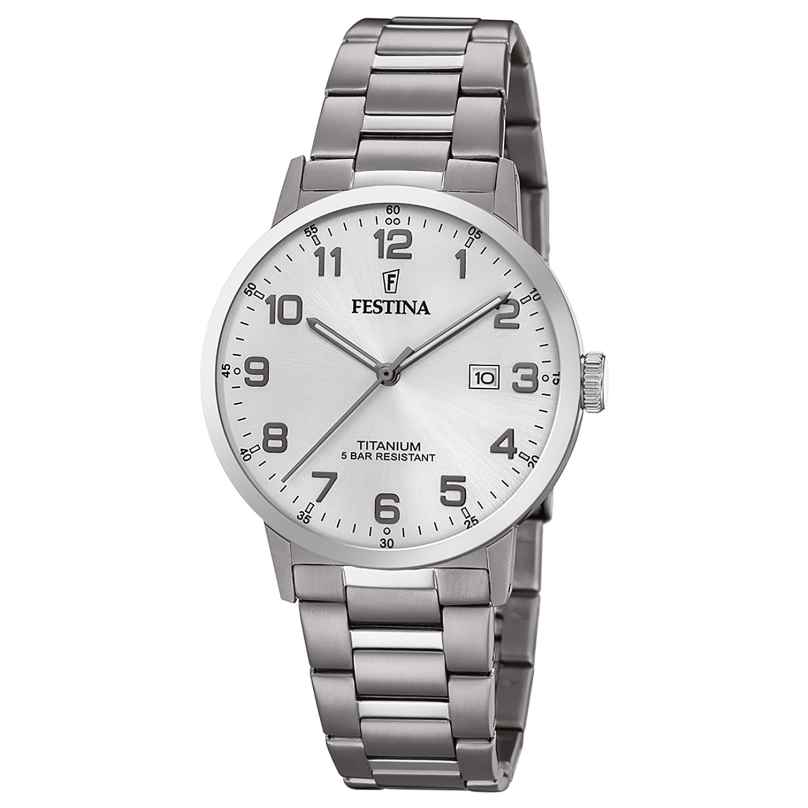 Festina F20435/1 Men's Wristwatch Titanium 8430622738821