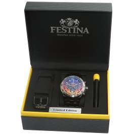 Festina F20674/1 Herrenuhr Chronograph Schwarz/Bunt Limited Edition