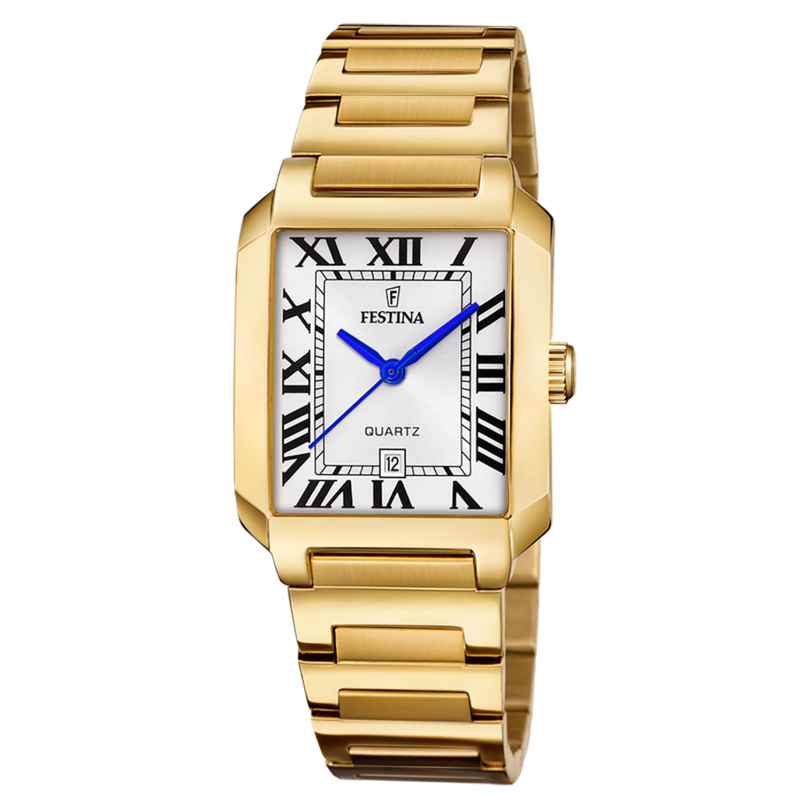 Festina F20680/1 Ladies' Wristwatch Rectangular Gold Tone 8430622819049