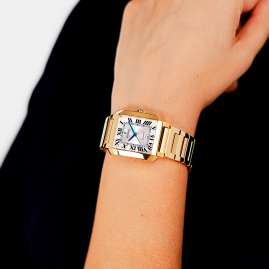 Festina F20680/1 Ladies' Wristwatch Rectangular Gold Tone