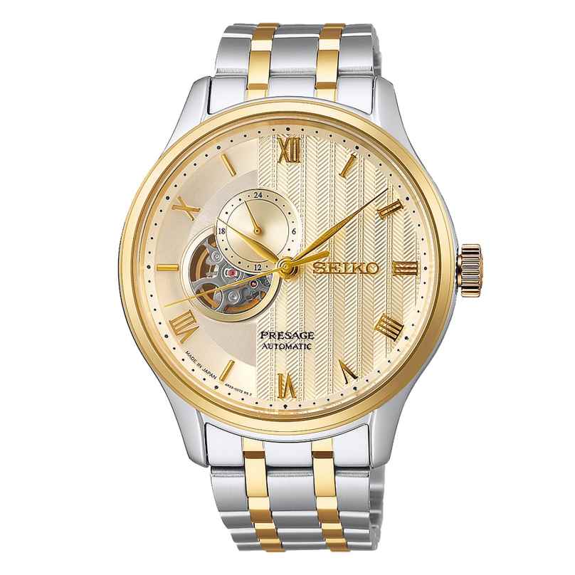 Seiko SSA464J1 Presage Herren-Automatikuhr Japanese Garden Bicolor 4954628255013