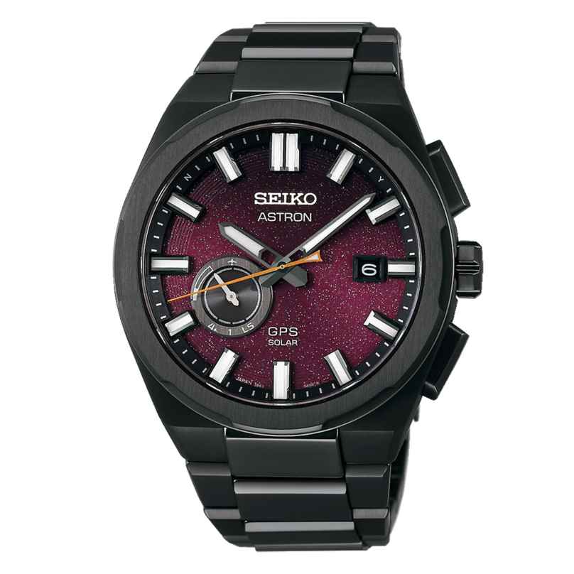 Seiko SSJ029J1 Astron GPS Solar Herrenuhr Titan/Lila LE 4954628254610