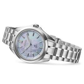 Seiko SUR607J1 Prospex Sea Damenuhr Stahl/Perlmutt Hellblau 20 bar