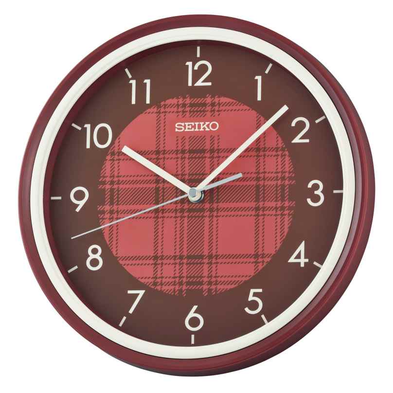 Seiko QHA016R Quartz Wall Clock Red 4517228841453
