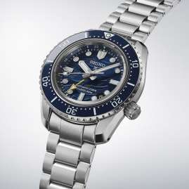 Seiko SPB509J1 Prospex Sea Herrenuhr Automatik GMT Stahl/Blau LE