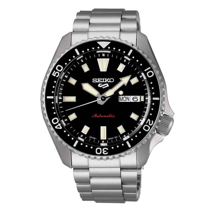 Seiko SRPL85K1 5 Sports Men's Wristwatch Automatic Black 4954628256027