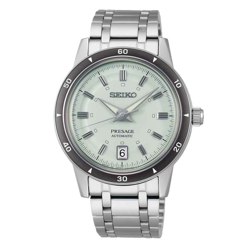 Seiko SRPL71J1 Presage Style 60's Herrenuhr Automatik Mintgrün 4954628255655