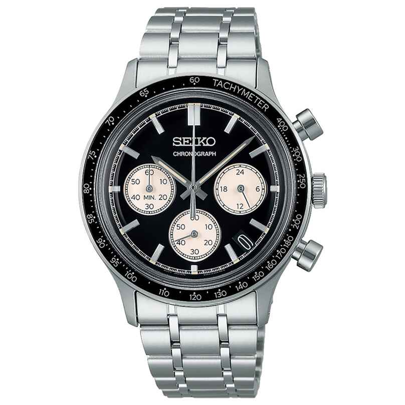 Seiko SSB479P1 Men's Watch Chronograph Black 4954628256102