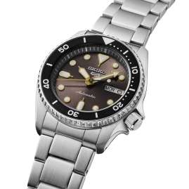Seiko SRPL79K1 Sports Unisex Watch Automatic Black 38 mm