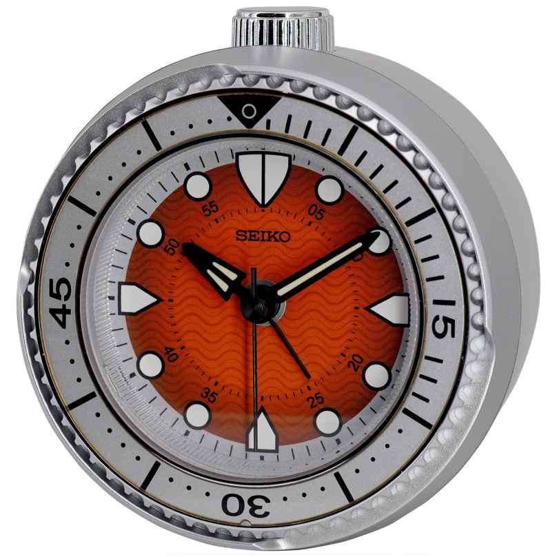 Seiko QHE207T Alarm Clock with Quartz Movement 4517288701919