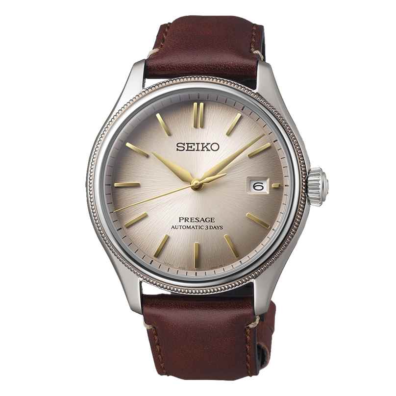 Seiko SPB529J1 Presage Men's Automatic Watch Leather Strap Limited Edition 4954628255648