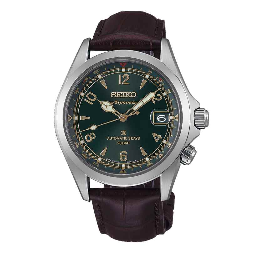 Seiko SPB507J1 Prospex Land Automatikuhr Alpinist Braun/Grün 4954628255617