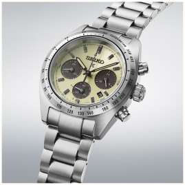 Seiko SSC959P1 Prospex Speedtimer Herrenuhr Solar Beige LE