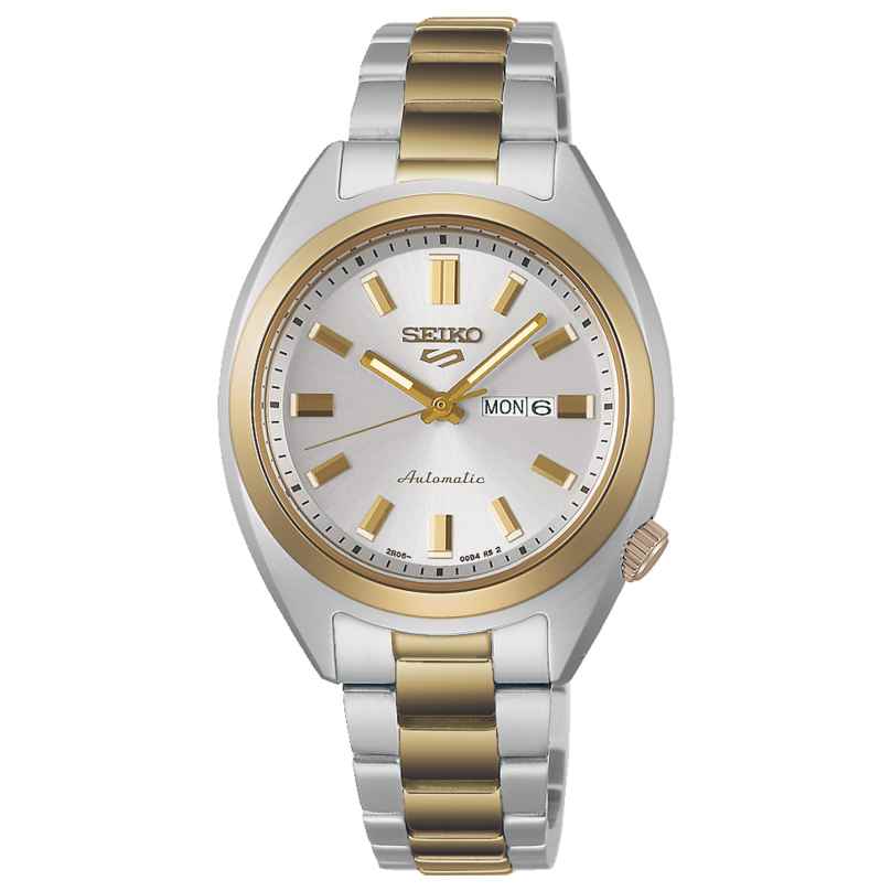 Seiko SRE024K1 5 Sports Damen-Armbanduhr Automatik Zweifarbig 4954628257314