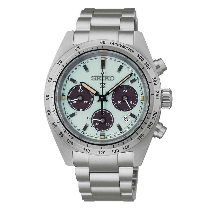Seiko SSC965P1 Prospex Speedtimer Solaruhr 39 mm Hellblau 4954628257444