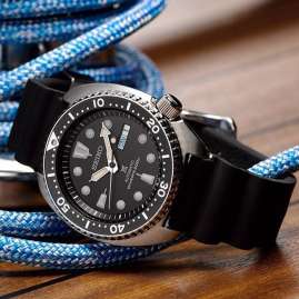 Seiko SRPE93K1 Prospex Sea Herrenuhr Automatik Taucher Schwarz
