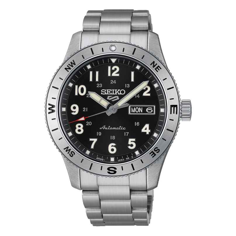 Seiko HDB006K1 Herrenarmbanduhr Automatik Stahl/Schwarz 4954628259097