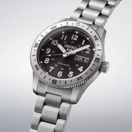 Seiko HDB006K1 Men´s Wristwatch Automatic Steel/Black