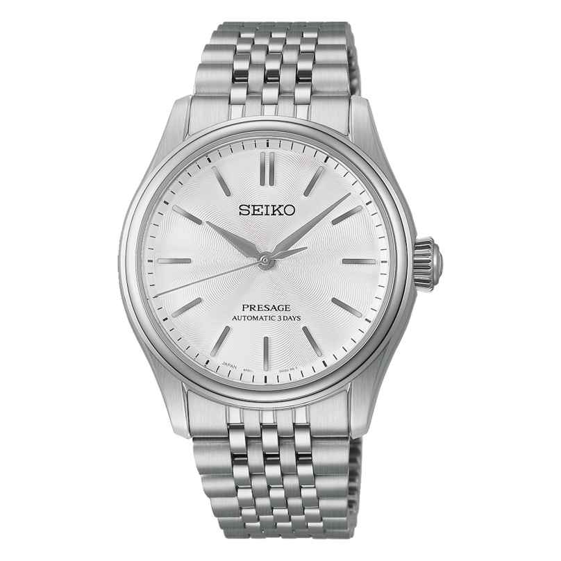 Seiko HCC001J1 Presage Herrenuhr Automatik Silberfarben 4954628258991