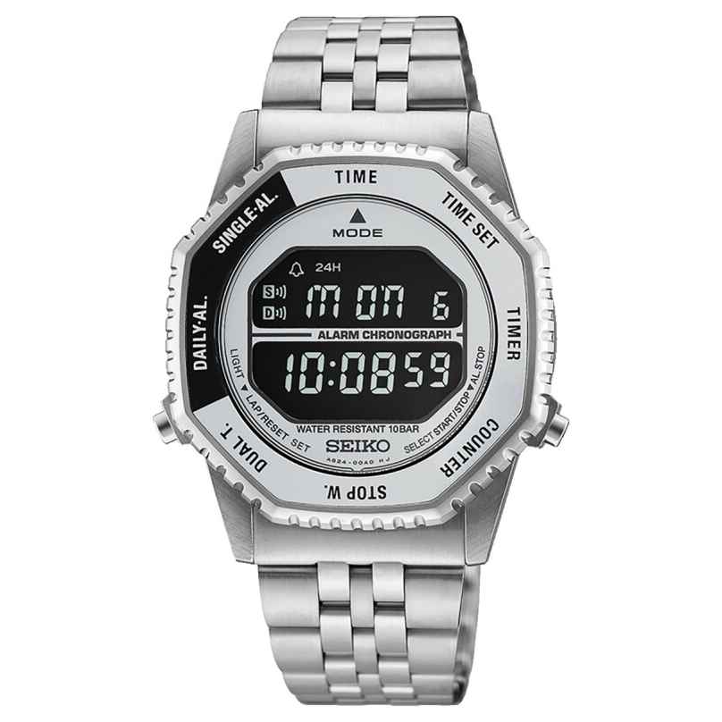 Seiko HFL002P1 Unisex Digitaluhr Chronograph Rotocall Schwarz 4954628259486