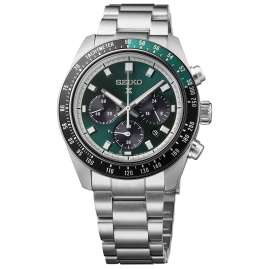 Seiko HBJ003P1 Prospex Speedtimer Men's Solar Chronograph Petrol