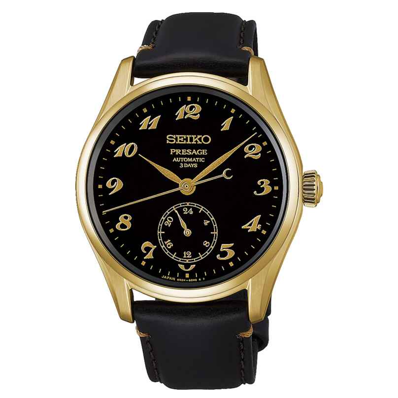 Seiko HCC006J1 Presage Herren-Automatikuhr mit Urushi-Lack-Zifferblatt 4954628258823