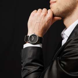 Seiko 5 Sports SRPG37K1 Men's Wristwatch Automatic Black