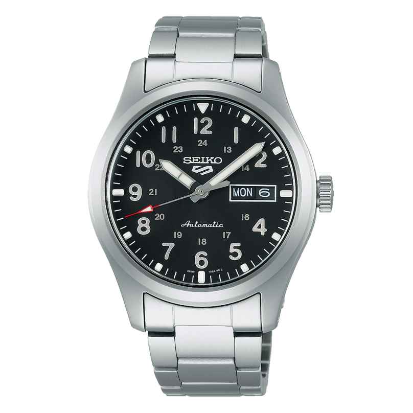 Seiko 5 Sports SRPG27K1 Men's Watch Automatic Steel/Black 4954628240521