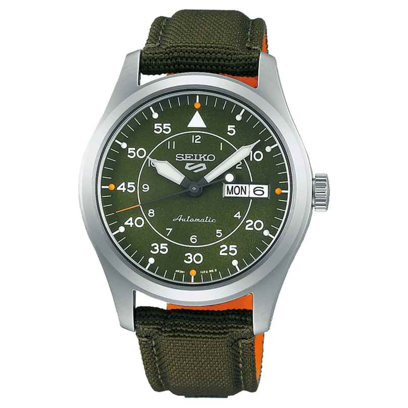 Seiko 5 Sports SRPH29K1 Men's Wristwatch Automatic Green 4954628243591